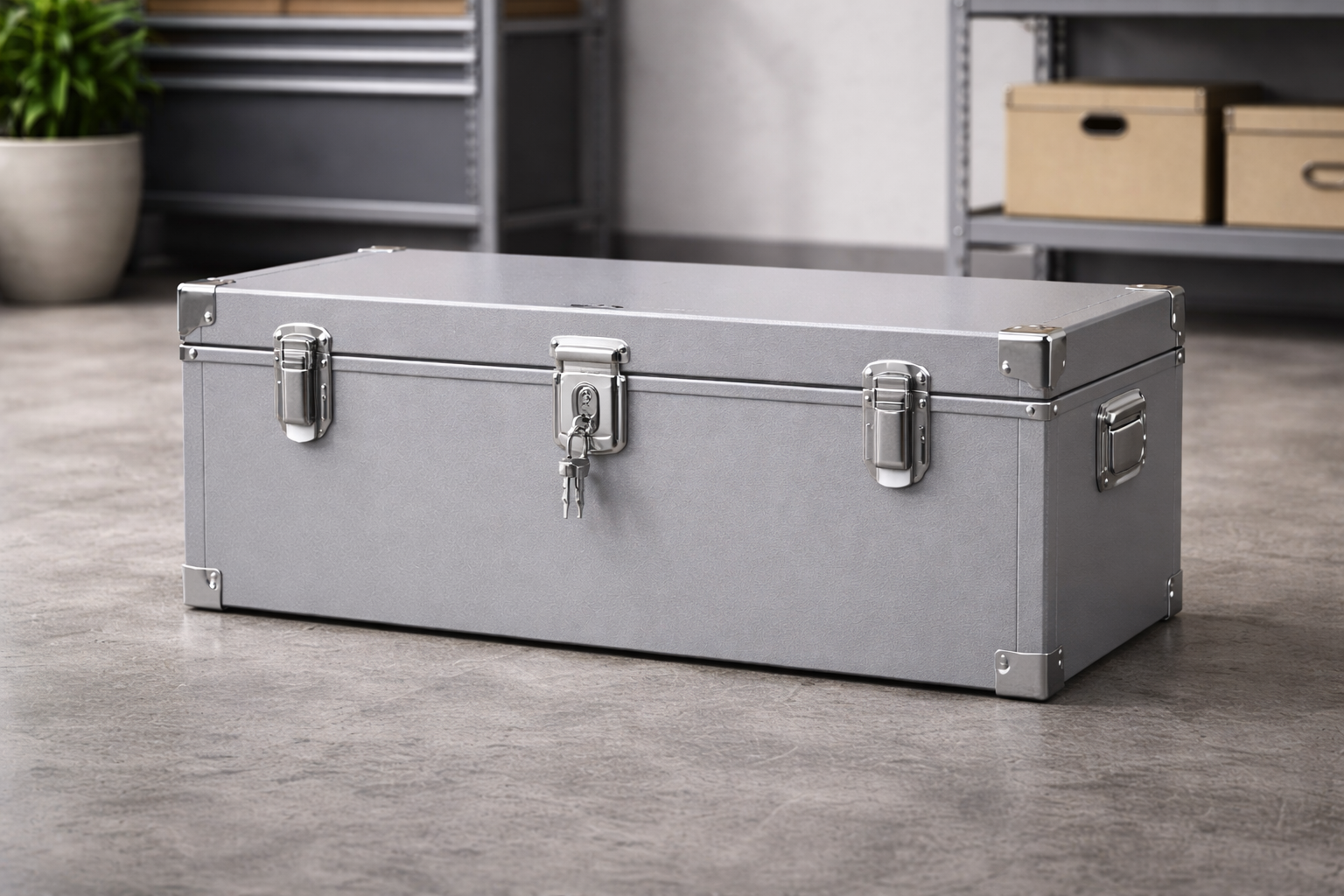 Steel Storage Trunk